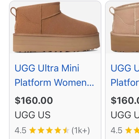 ugg ultra mini platform women’s size 7 - Picture 4 of 4